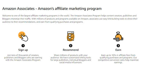Amazon’s affiliate marketing