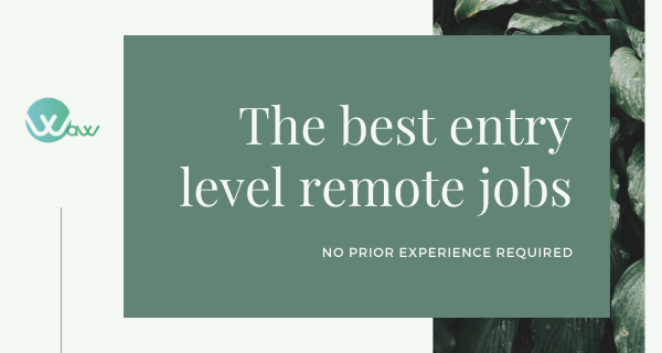 Best entry-level remote jobs