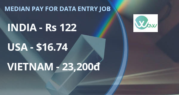 Median Pay for Data Entry Job